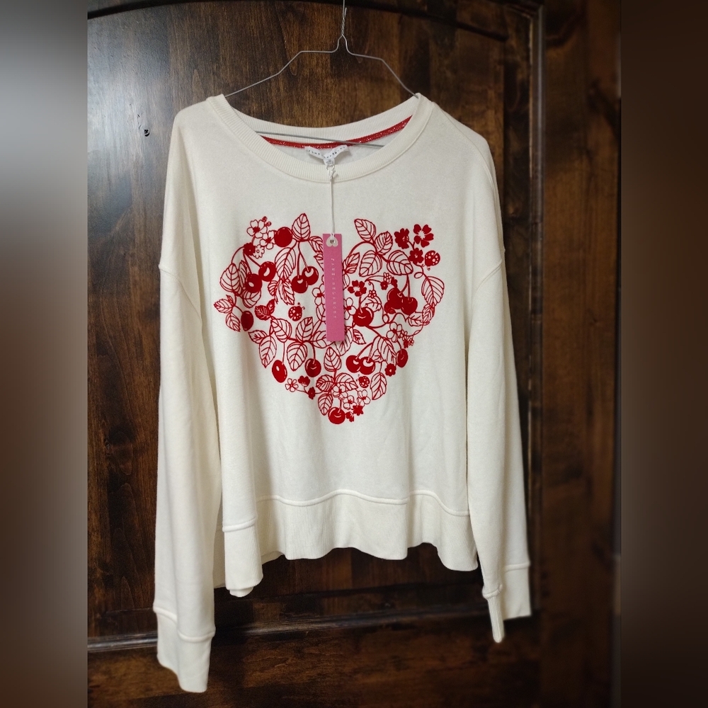Jane and Delancey Cream Buttery Soft Sweatshirt
